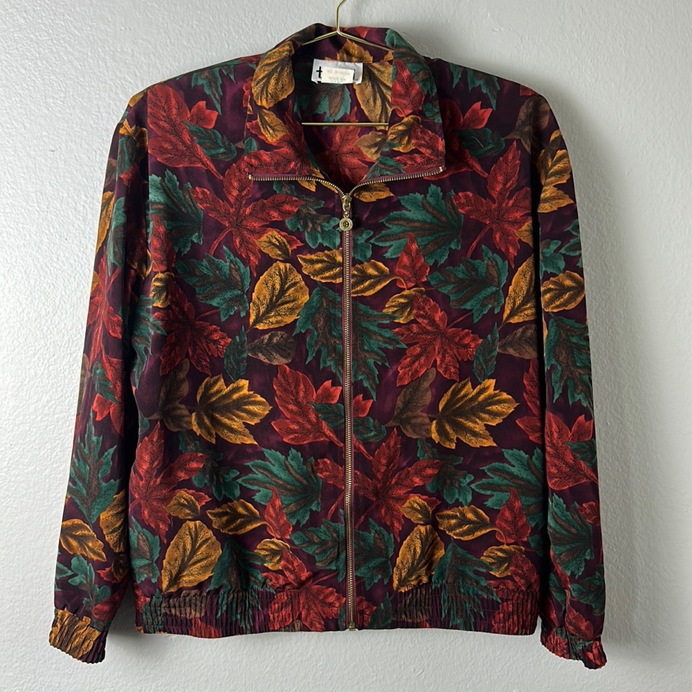 Vintage Teddie Petite Bomber Style Autumn Jacket